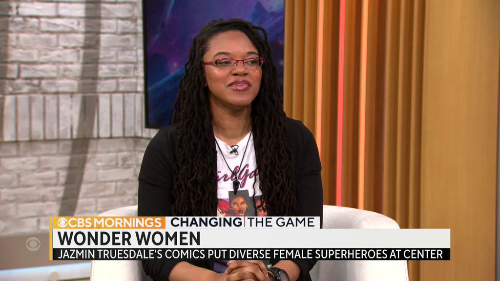 Jazmin Truesdale Founder of Aza Comics on CBS Mornings