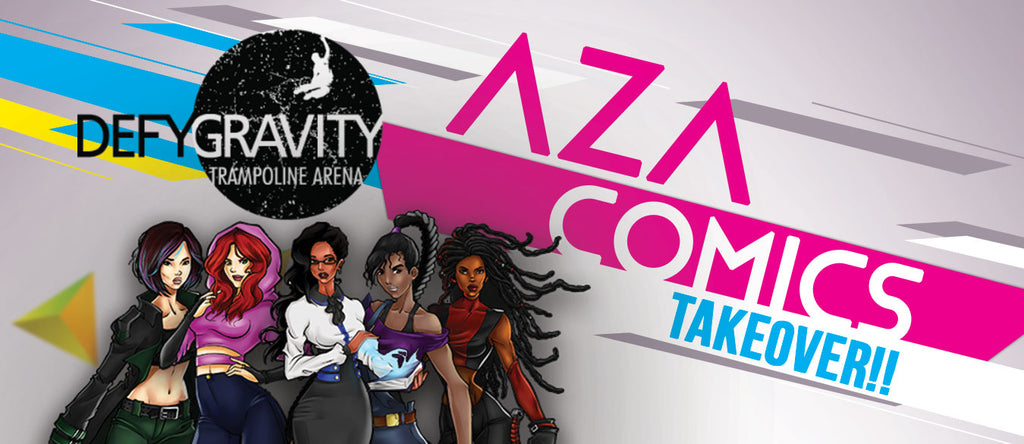 Defy Gravity Aza Comics Takeover