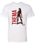 Aza Comics Queen Thema The Keepers White Graphic Tee