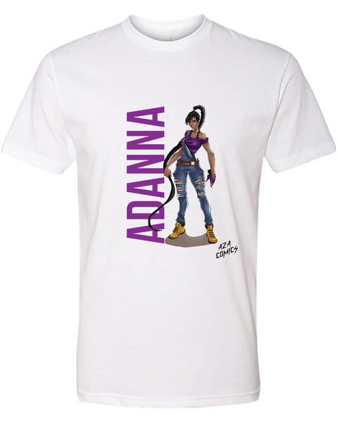 Aza Comics Adanna The Keepers White Graphic Tee